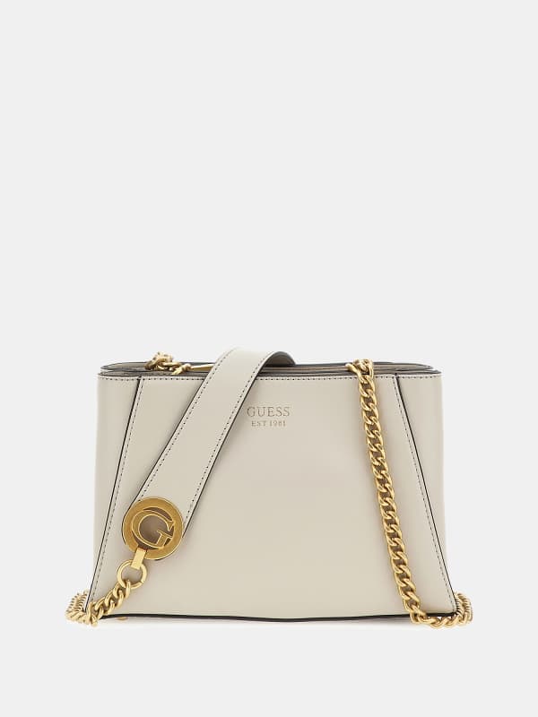 Kabelka GUESS Masie Mini Crossbody Béžová | HWVA9190760, 0
