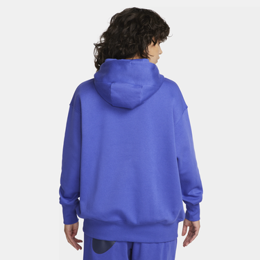 Mikina Nike Phoenix Fleece Oversized Pullover Hoodie Modrá | DQ5860-430, 4