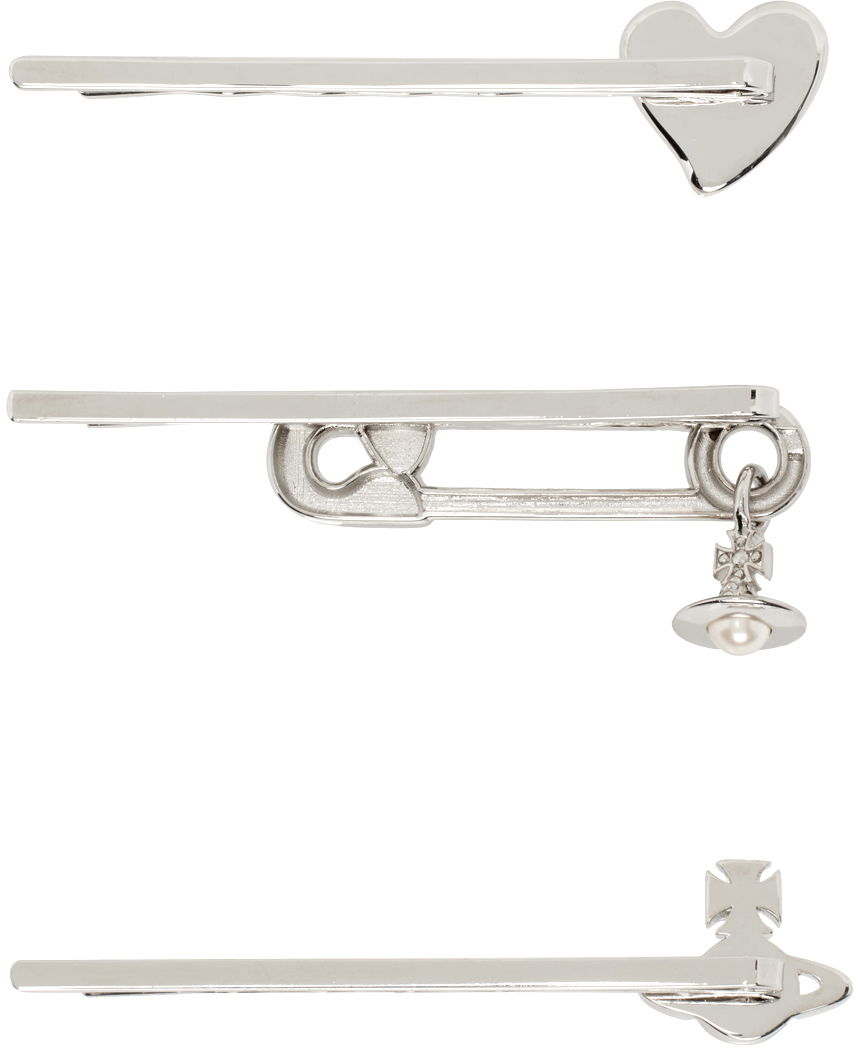 Spona Vivienne Westwood Vivienne Westwood Tilda Hair Pin Set Metalická | 6703000A-02P103-IM, 1