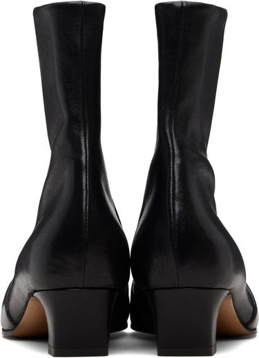 Tenisky a topánky Khaite Black 'The Nevada' Stretch Low Boots Čierna | F1068-836, 4