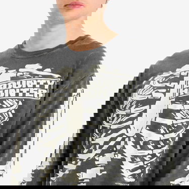 Tričko Neighborhood Neighborhood x Bounty Hunter Skeleton Graphic Long Sleeve T-Shirt, Size Large Šedá | 251PCBHN-LT01-BLK, 5