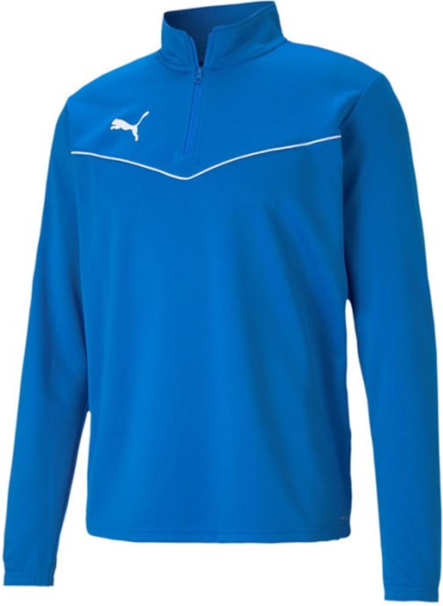Mikina Puma Puma teamRISE 1/4 Zip Top Junior Modrá | 65739502, 0