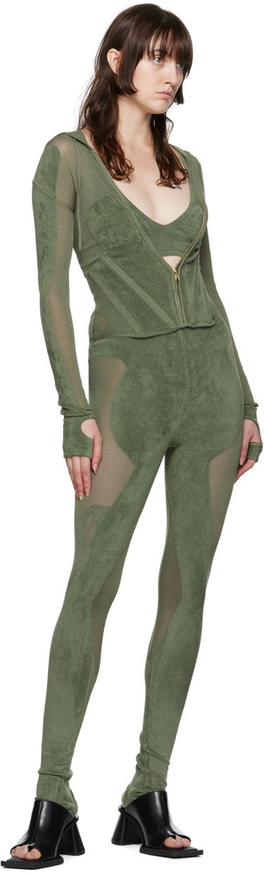 Legíny Dion Lee Chenille Leggings Zelené | C7128P22, 3