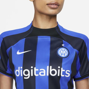 Dres Nike Inter Milan 2022/23 Stadium Home Women's Dri-FIT Football Shirt Modrá | DJ7775-412, 1
