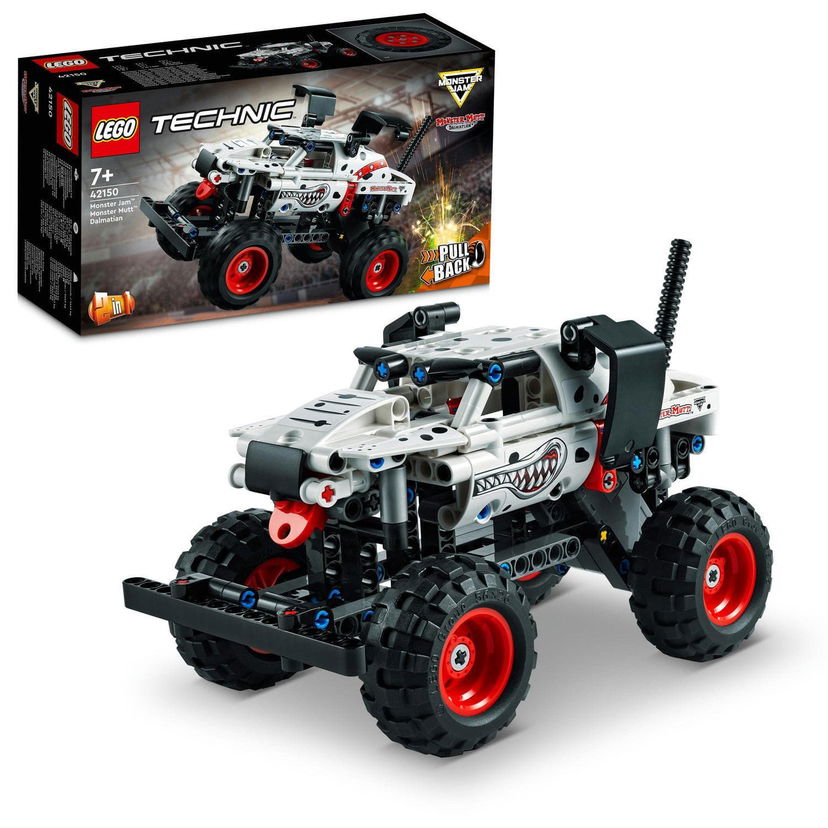 Flexstyle LEGO Technic 42150 Monster Jam™ Monster Mutt™ Dalmatian Rôznofarebný | 42150LEG