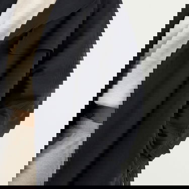 Trenčkot SKIMS Boyfriend Fleece Trench Coat Čierna | LS-LST-8018W-ONX, 5