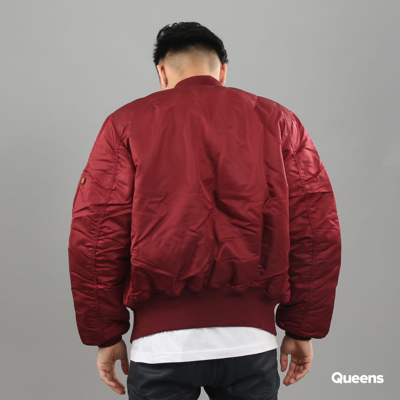 Bomber bunda Alpha Industries MA-1 Vínová | 100101 184, 1