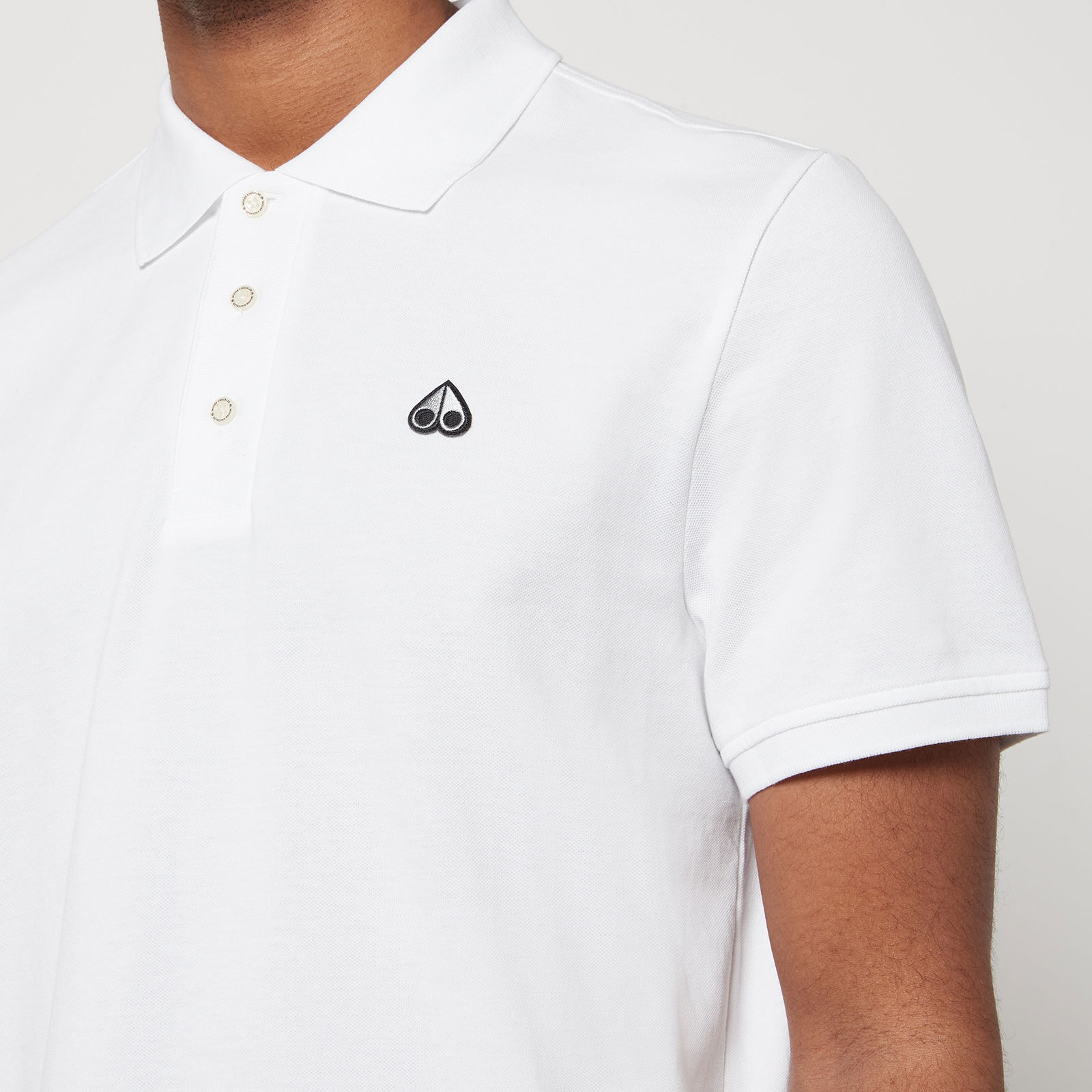 Moose Knuckles Cotton-Piqué Polo Shirt