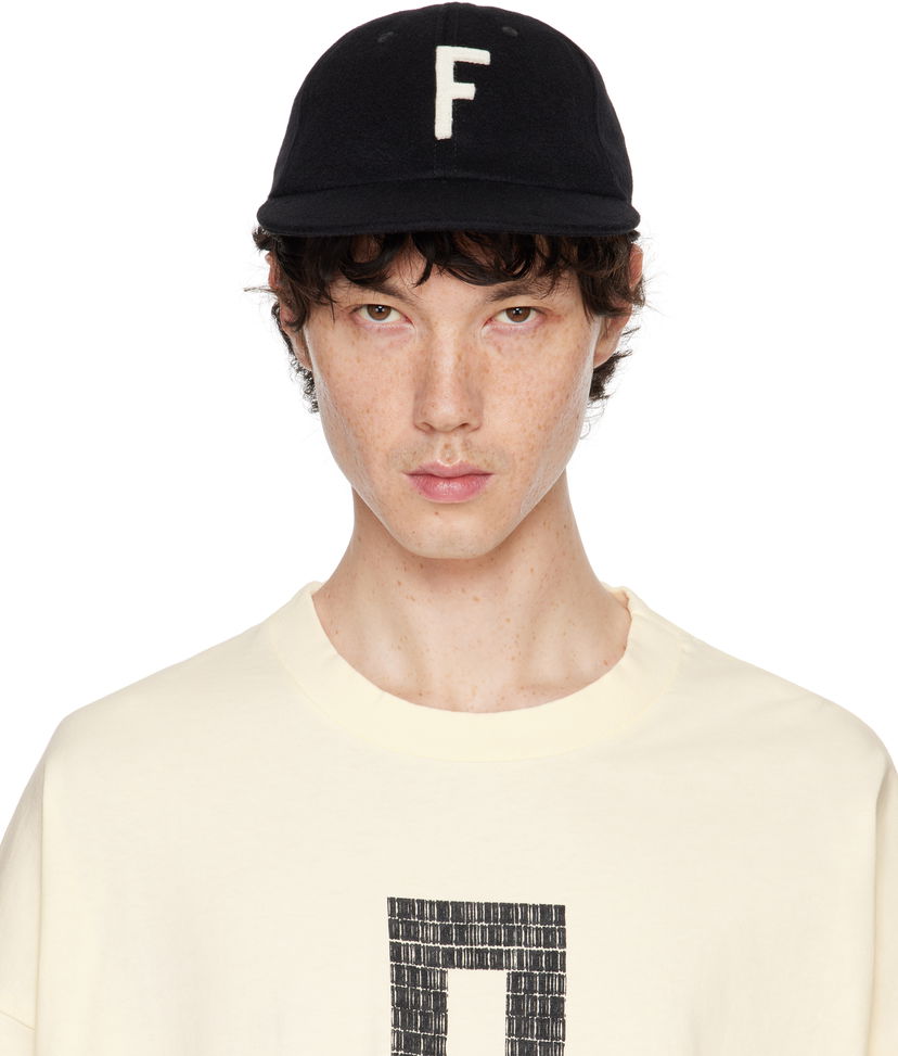 Šiltovka Fear of God Baseball Cap Čierna | FG24FW70-8040WOO