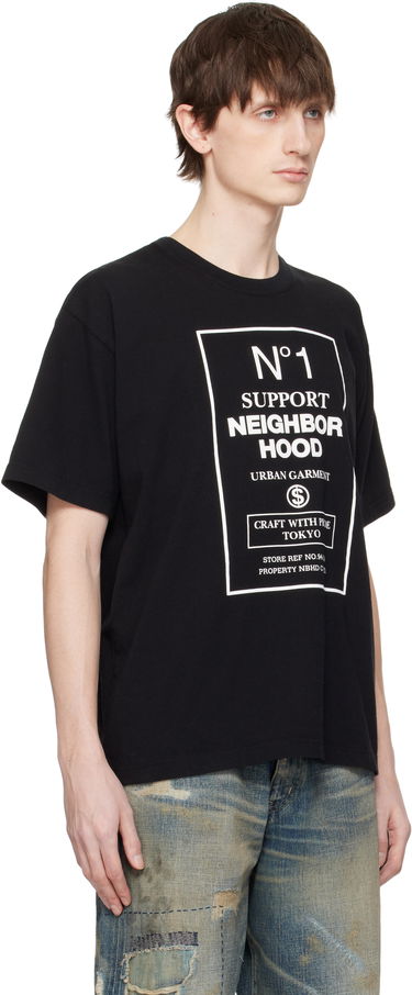Tričko Neighborhood Neighborhood NH SS-15 Graphic T-Shirt Čierna | 251PCNH-ST15, 1