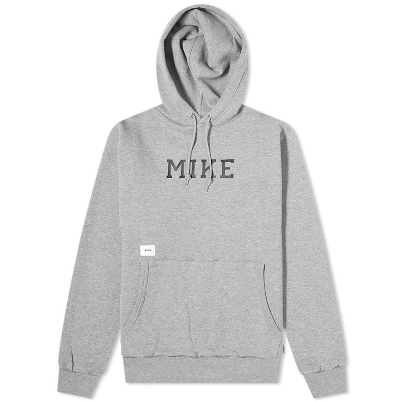 Mikina WTAPS MIKE Academy Hoodie Šedá | 211ATDT-CSM38-GRY