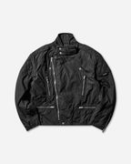 Faded Stand Collar Riders Jacket
