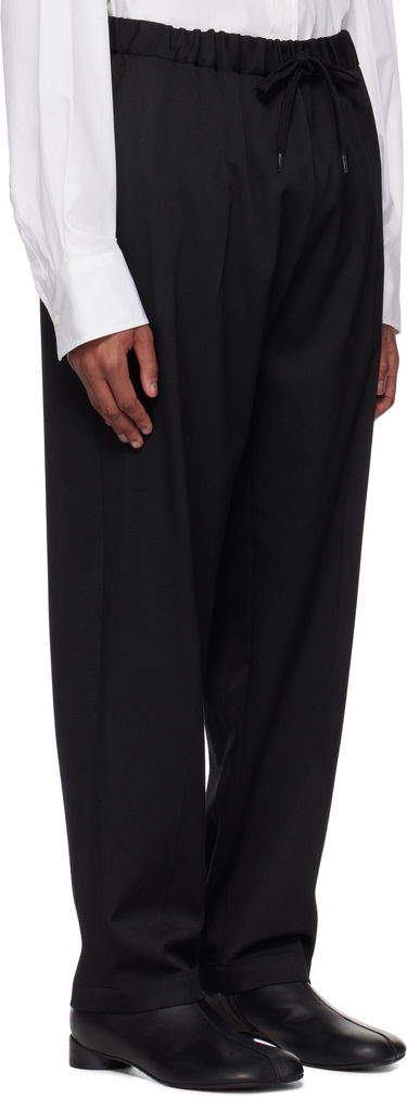 Nohavice Maison Margiela Wool Trousers Čierna | SH0KA0023 M35153, 1