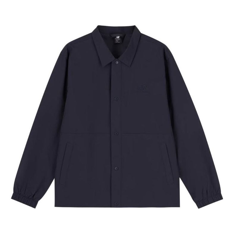Vetrovka New Balance Urban Remix Coach Jacket Modrá | AMJ33360-ECL, 0