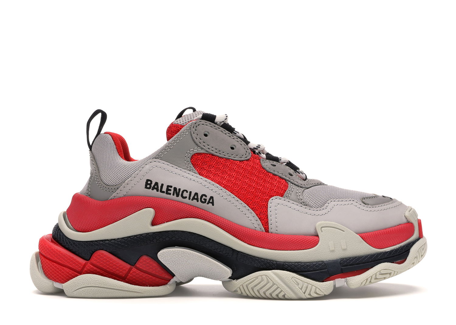 Tenisky a topánky Balenciaga Triple S Red Grey W Červená | 524039W09OH6495, 0