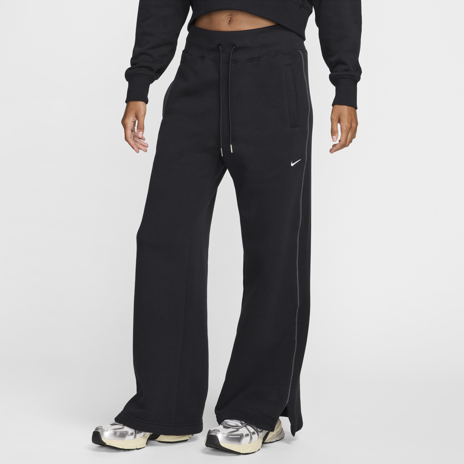 Tepláky Nike Phoenix Fleece Pants Čierna | HV3775-010, 0