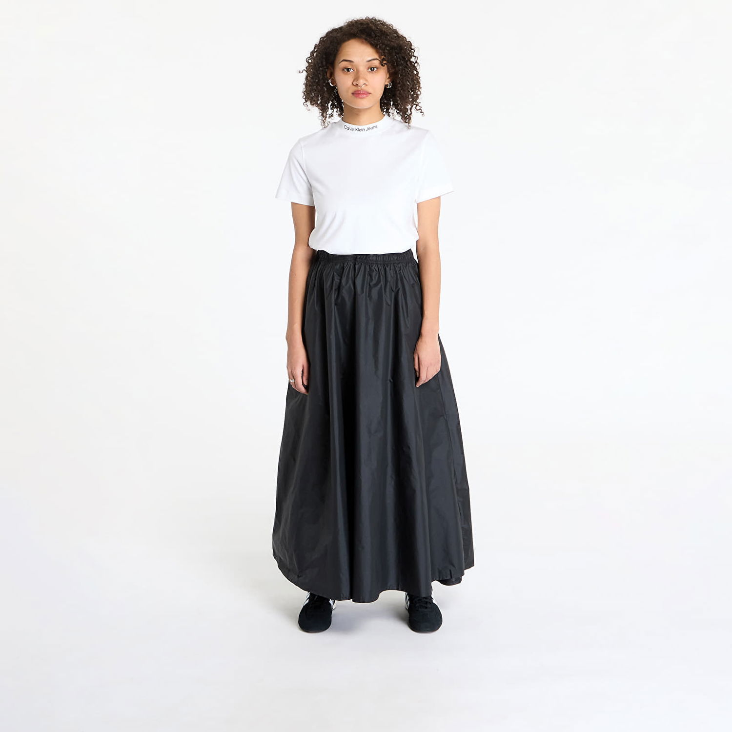 Sukňa adidas Originals adidas Premium Essentials Woven Maxi Skirt Čierna | JD4794, 0