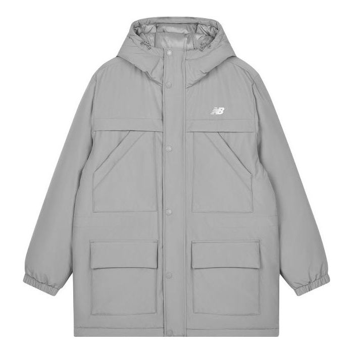 Parka New Balance Sport Long Down Jacket Šedá | AMJ33320-TAG, 0