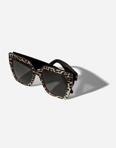 Slnečné okuliare Dolce & Gabbana Crossed Leopard Print Acetate Sunglasses Rôznofarebný | VG4438VP3879V000, 3