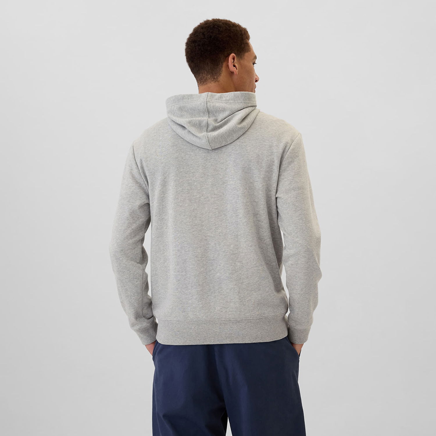 Tričko GAP Sweatshirt Athletic Hoodie New York Original L Šedá | 542302-03, 1