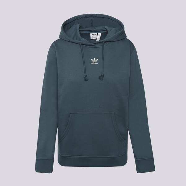 Mikina adidas Originals Adicolor Essentials Fleece Hoodie Zelené | IJ9764, 0