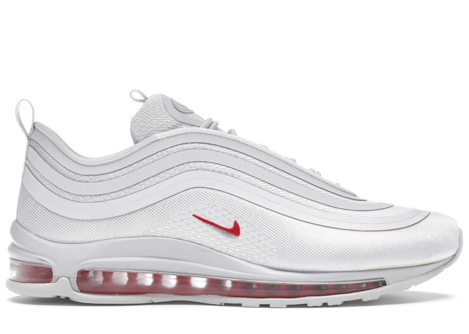 Tenisky a topánky Nike Air Max 97 Ultra 17 Vast Grey University Red Biela | AH9947-002, 0