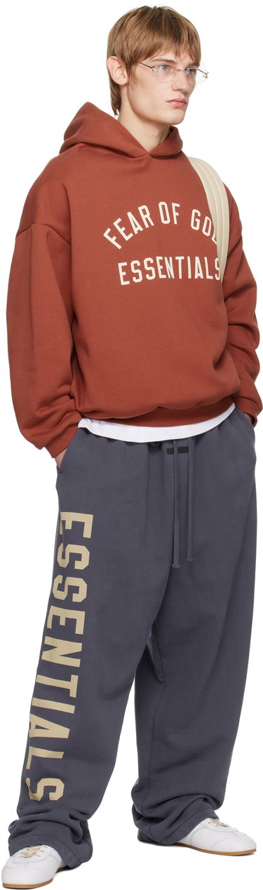 Mikina Fear of God Fear of God ESSENTIALS Fleece Hoodie Červená | 192HO246256F, 4