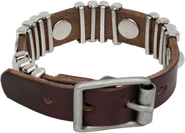 Náramok OUR LEGACY Our Legacy Wave Leather Bracelet Hnedá | A2258WBB, 1