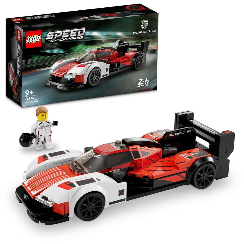 Zberateľské LEGO Speed Champions 76916 Porsche 963 Rôznofarebný | 76916LEG