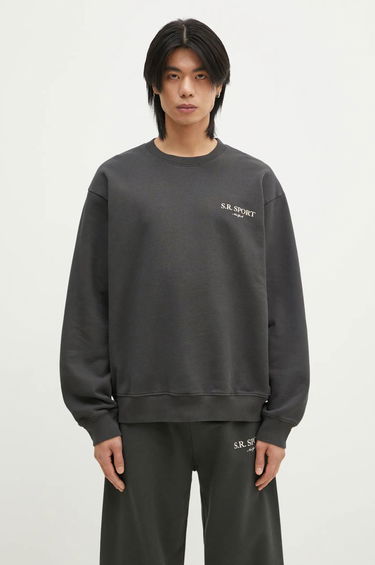 Sveter Sporty & Rich Sporty & Rich Wimbledon Sweatshirt Šedá | ST071512304BA02, 0