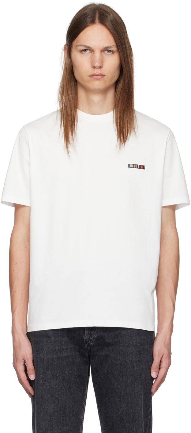 Tričko Paul Smith Paul Smith Signature Stripe Logo T-Shirt Biela | M1R-919T-NP4724-02, 0