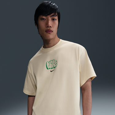 Tričko Nike Nike Solo Swoosh T-Shirt Béžová | HQ4182-113, 2