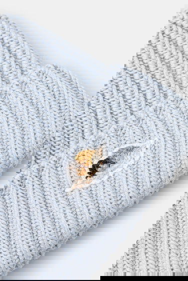 Kulicha Fiorucci Wool Blend Beanie Angel Patch Modrá | W02FPAHA216KN03BL02, 2