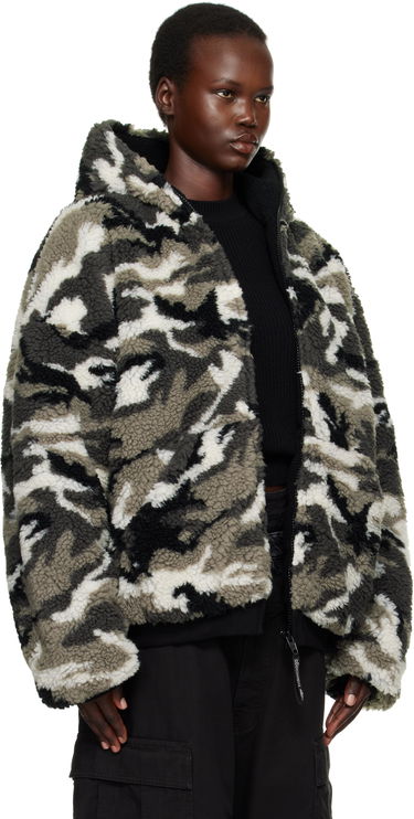 Bomber bunda Balenciaga Balenciaga Ski Zip-Up Fleece Hoodie Rôznofarebný | 809469-TPQ11-1240, 4