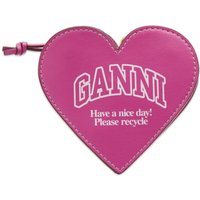 Peňaženka GANNI Funny Heart Zip Coin Purse Ružová | A5468-483, 2