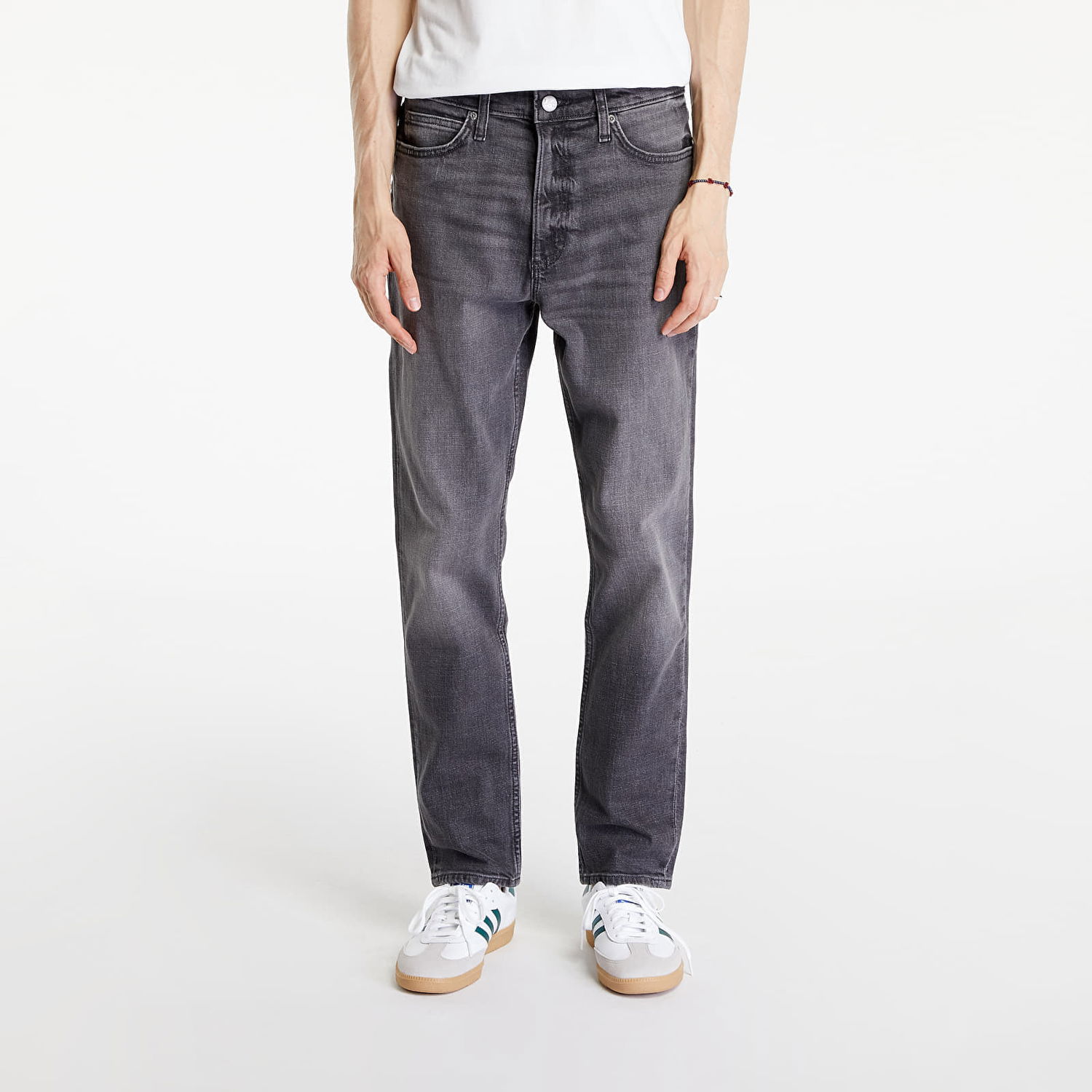 Nohavice Lee Pants Austin Dark Smoke Šedá | 112355803, 0