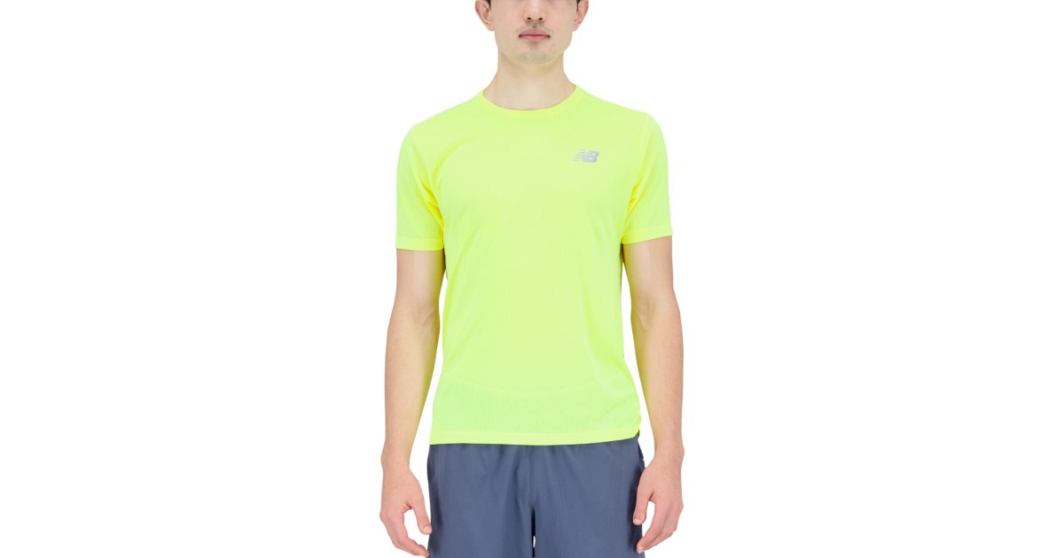 Tričko New Balance Impact Run Tee Žltá | mt21262-cse, 1