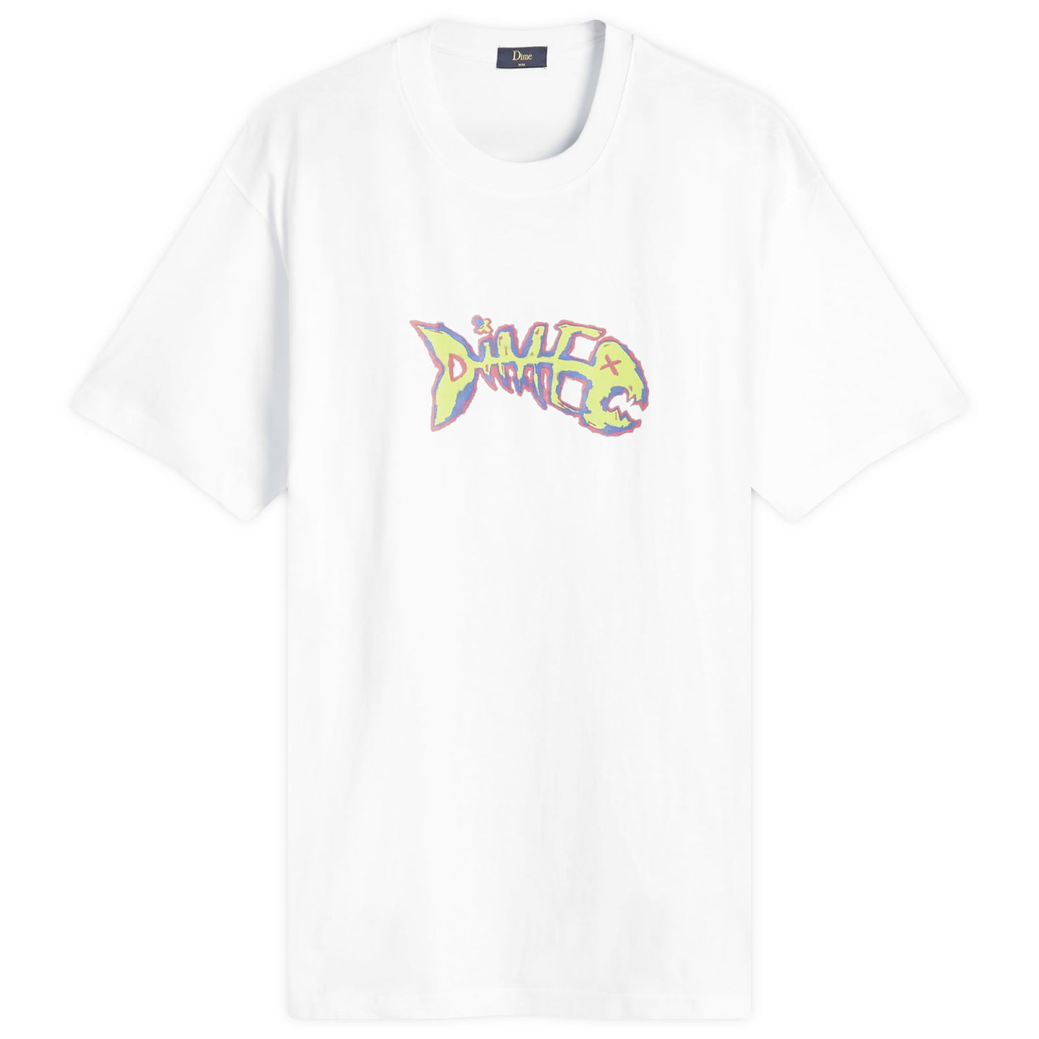 Tričko Dime Bones T-Shirt Biela | DIMEFA2435WHT, 0