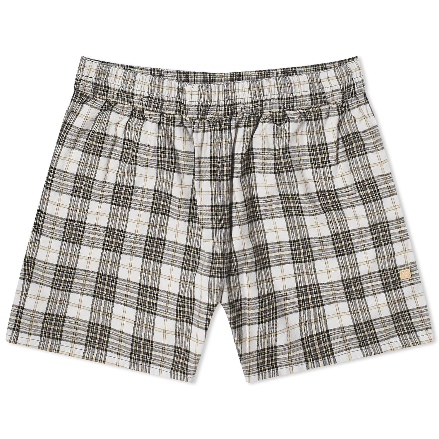 Šortky Acne Studios Face Roxx Check Shorts Čierna | CE0044-AYT, 0