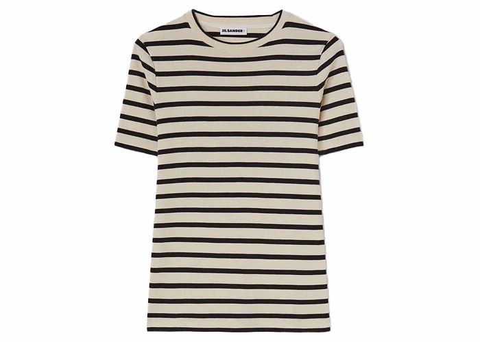 Stripe Cotton T-Shirt