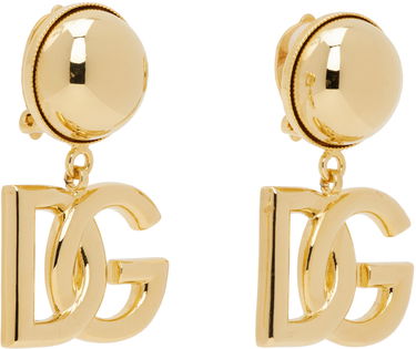 Náušnice Dolce & Gabbana Gold 'DG' Earrings Metalická | WEN6P6 W1111, 2