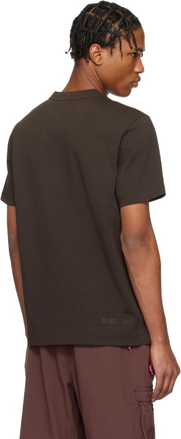 Tričko Moncler Moncler Grenoble Logo Cotton T-Shirt Hnedá | K10978C0000783927, 2
