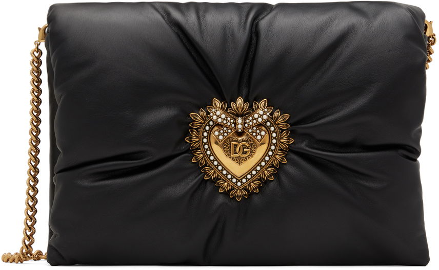 Kabelka Dolce & Gabbana Black Medium Devotion Bag Čierna | BB7349 AK274, 0