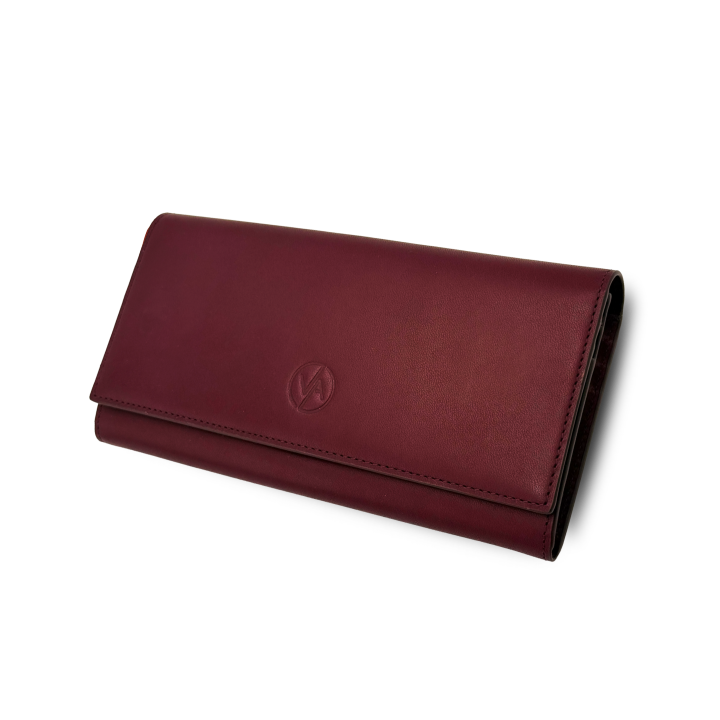 Peňaženka Vasky Sophia Leather Wallet Vínová | A-0081-226-F, 0