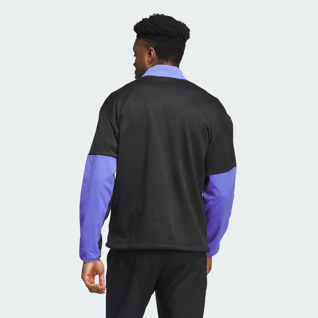 Mikina adidas Performance Go-to Dwr Hybrid Half Zip Fialová | IZ2931, 1