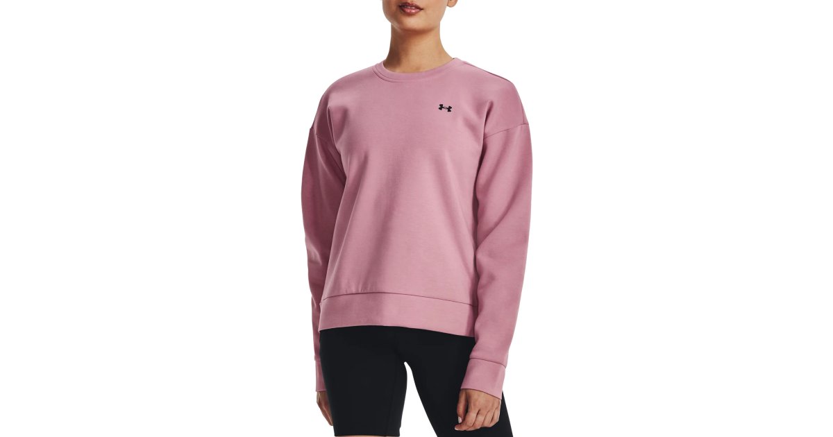 Mikina Under Armour Unstoppable Fleece Crewneck Ružová | 1379835-697, 1