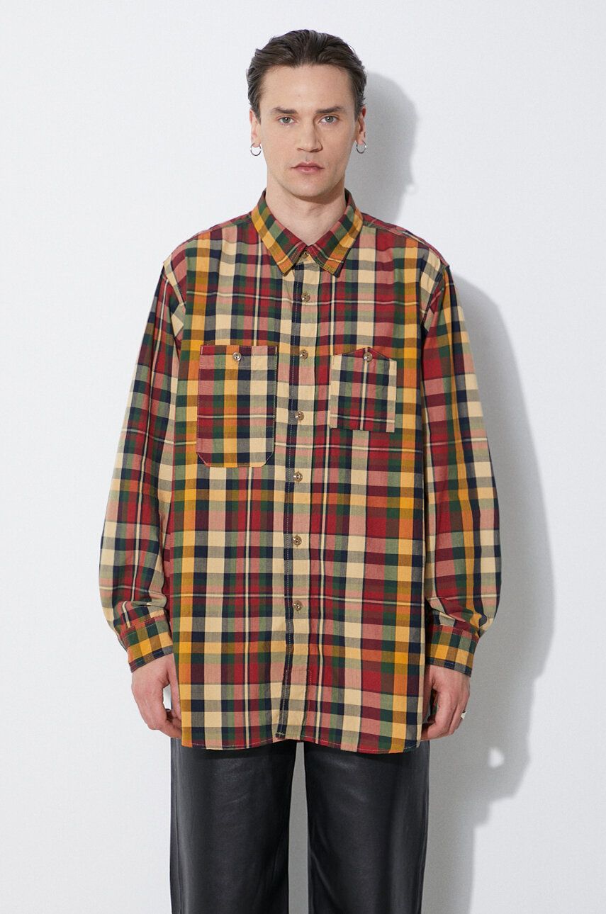 Košeľa Engineered Garments Engineered Garments Work Relaxed Fit Plaid Button-Down Shirt Rôznofarebný | OR029.ES058, 0