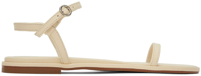 Doplnky Aeyde Aeyde Nettie Leather Sandals Béžová | A11-FS-TATD08FL-123-100-007