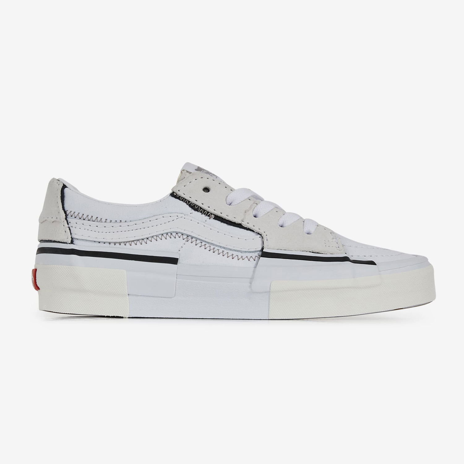 Tenisky a topánky Vans SK8-Low Reconstruct Blanc Biela | VN0009QSW001, 0