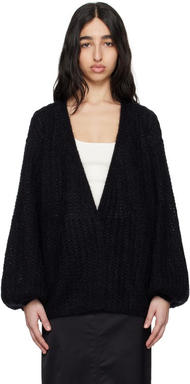 Sveter TOTEME TOTEME Puffed Cardigan Čierna | 252-WRT0465-YA0160, 0